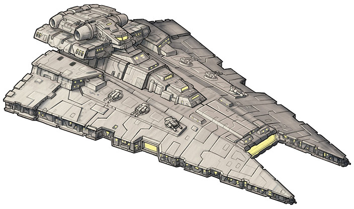 Rendili StarDrive Gladiator-class Star Destroyer