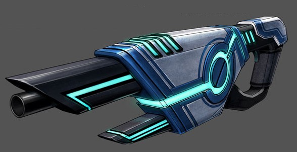 Umbaran blaster rifle