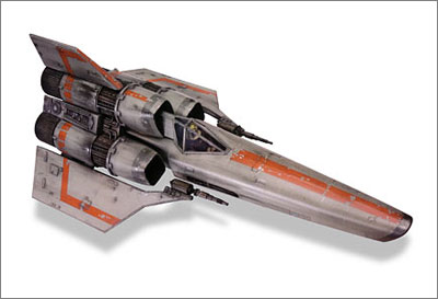 Colonial Asp Viper Fighter (Galactica 1980)