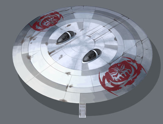 Haor Chall Engineering Flarestar-class attack shuttle