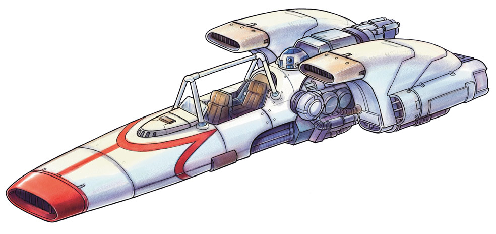 Mobquet Swoops and Speeders C/L-82 landspeeder