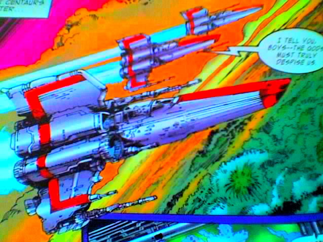 Colonial Fang Viper Fighter (War of Eden miniseries)