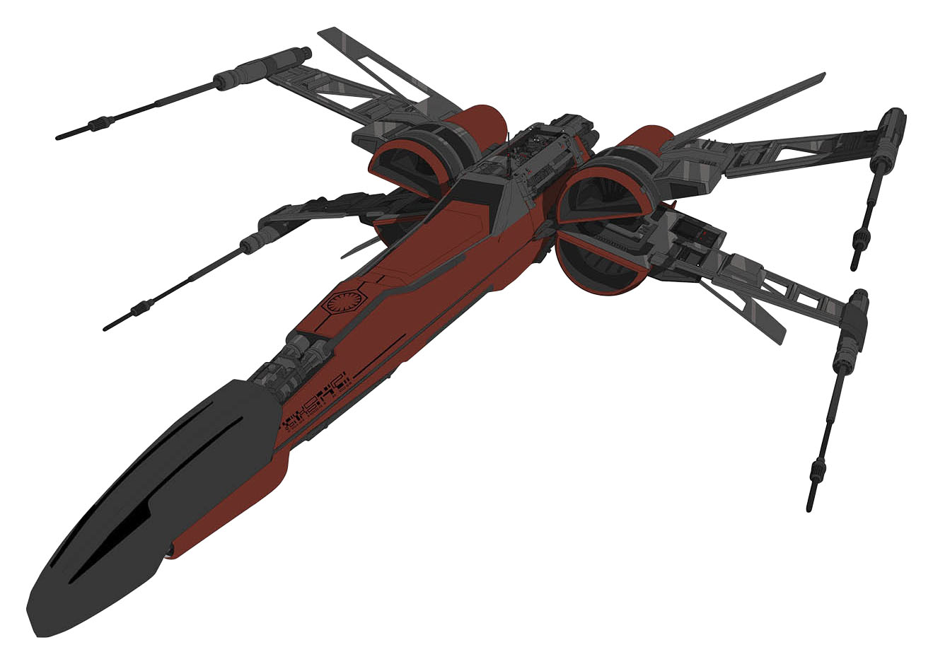 X-wing drone