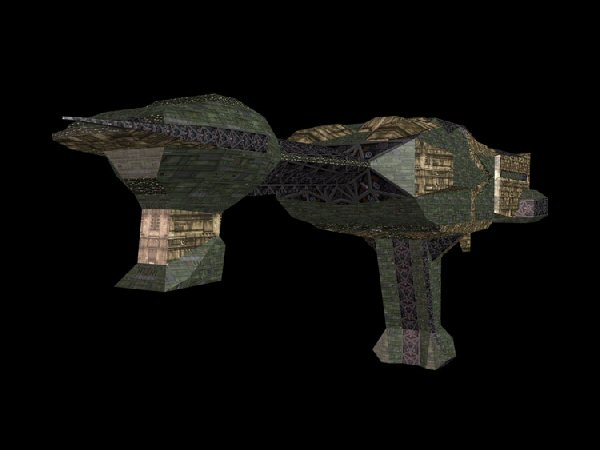 Galactic Terran Vasudan Alliance Colossus Class SuperDestroyer