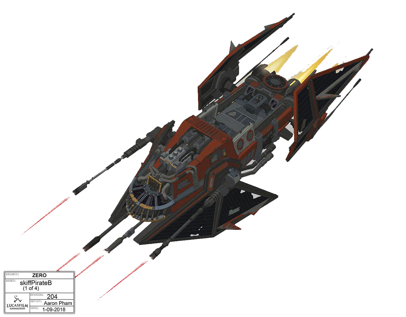 Warbird Gang Cargo Skiff